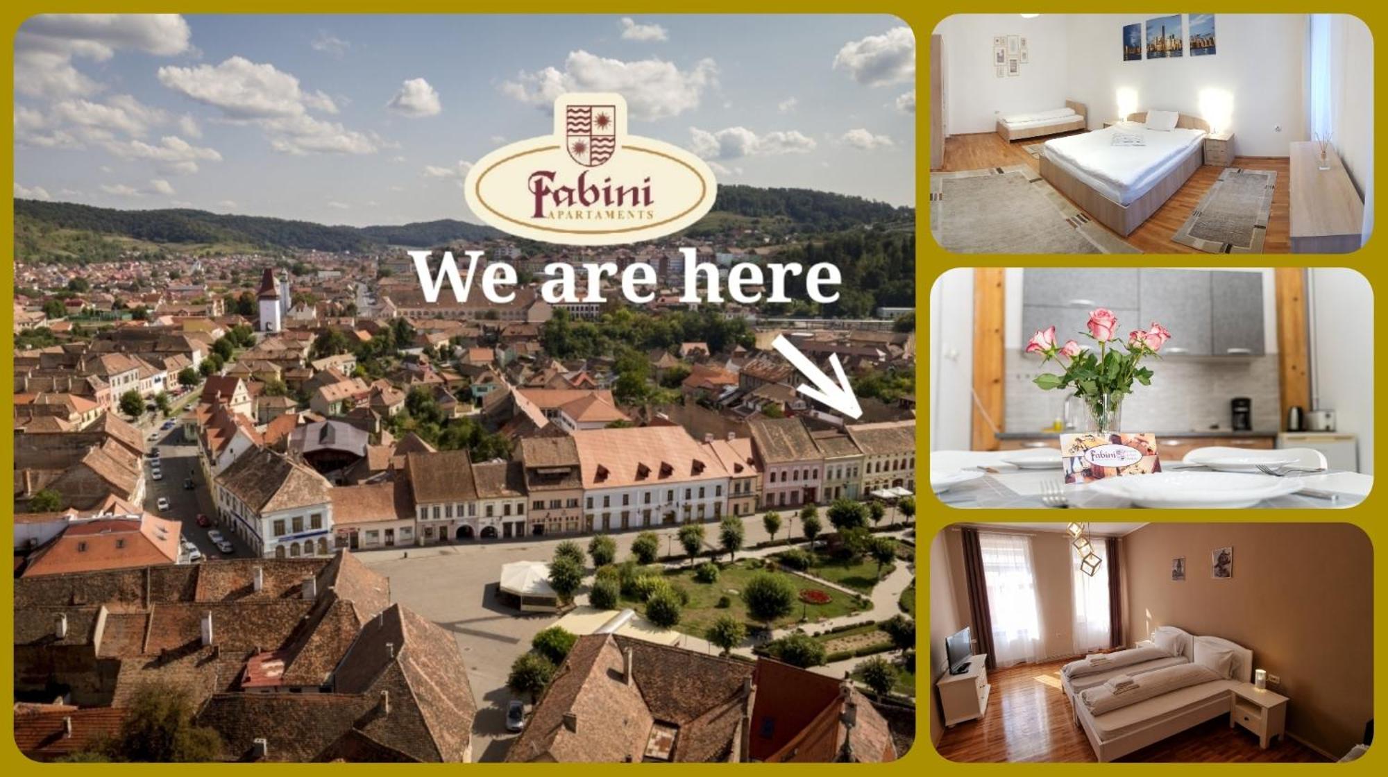 Fabini Apartments Mediaş エクステリア 写真